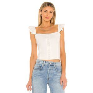 BB Dakota by Steve Madden Ivory Sweetest Thing Top size Small